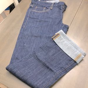 Fitted Folded Jeans